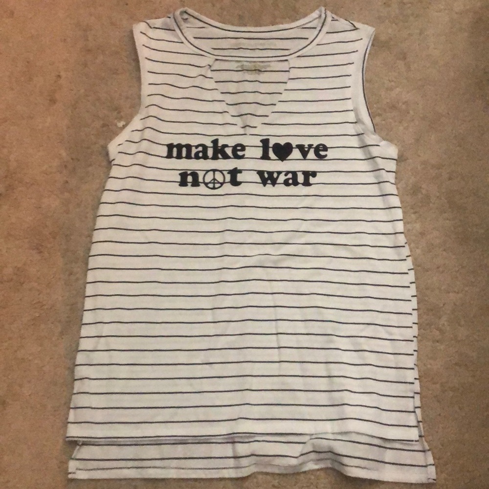 Slogan Muscle Tee
